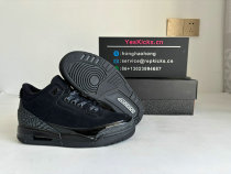 Authentic Air Jordan 3 GS Black Cat Authentic Air Jordan 3 GS Black Cat