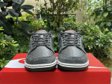 Authentic Nike Dunk Low Black/Beige White
