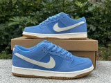 Authentic Nike Dunk Low White/University Blue