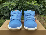 Authentic Nike Dunk Low White/University Blue