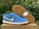 Authentic Nike Dunk Low White/University Blue