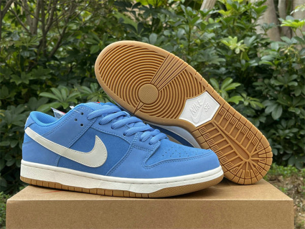 Authentic Nike Dunk Low White/University Blue