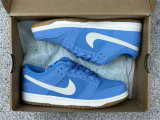 Authentic Nike Dunk Low White/University Blue