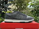 Authentic Nike Dunk Low Black/Beige White