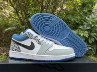 Authentic Air Jordan 1 Low “True Blue”