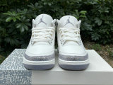 Authentic Air Jordan 3 “Sail/Metallic Silver”
