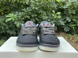 Authentic Who Decides War x Jordan Flight Court Black/Varsity Red