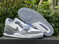 Authentic Air Jordan Legacy 312 Low GS White/Grey/Purple