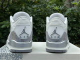 Authentic Air Jordan 3 “Sail/Metallic Silver”