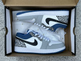 Authentic Air Jordan 1 Low GS “True Blue”