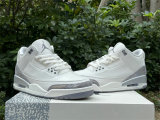Authentic Air Jordan 3 “Sail/Metallic Silver”