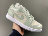 Authentic Air Jordan 1 Low SE GS “Seafoam”