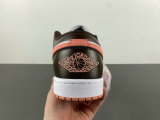 Authentic Air Jordan 1 Low Orange powder/White/Brown