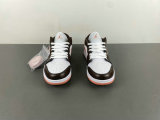 Authentic Air Jordan 1 Low Orange powder/White/Brown