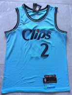 Men's San Diego Clippers NIke #2 Leonard Fashion Jersey