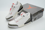 Perfect Air Jordan 3 White Cement