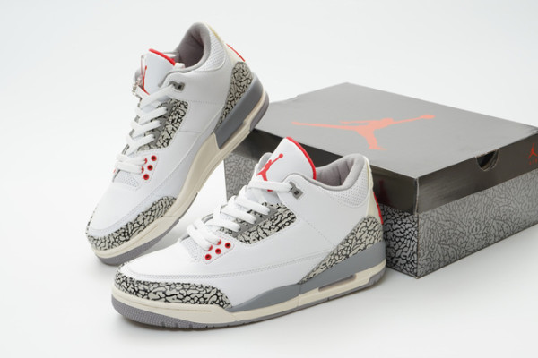 Perfect Air Jordan 3 Cement Grey