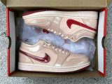 Authentic Air Jordan 1 Low “Valentine’s Day”