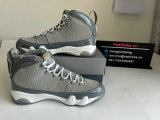 Authentic Air Jordan 9 Cool Grey