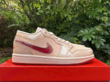 Authentic Air Jordan 1 Low “Valentine’s Day”