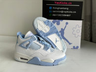 Authentic Air Jordan 4 WMNS “ALUMINUM”