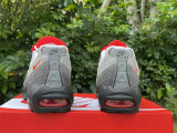 Authentic Nike Air Max 95 White/Solar Red/Granite