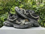 Balenciaga 3XL Chain Black/Silver/Gold
