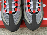 Authentic Nike Air Max 95 White/Solar Red/Granite
