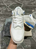 Perfect Air Jordan 3 White/Hydrogen Blue