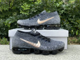 Authentic Nike Air VaporMax Flyknit Grey/Brown/Black