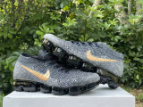 Authentic Nike Air VaporMax Flyknit Grey/Brown/Black