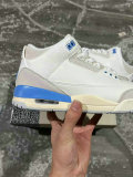 Perfect Air Jordan 3 White/Hydrogen Blue