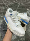 Perfect Air Jordan 3 White/Hydrogen Blue