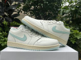 Authentic Air Jordan 1 LowSail/Igloo