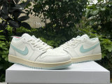 Authentic Air Jordan 1 LowSail/Igloo