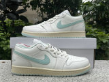 Authentic Air Jordan 1 LowSail/Igloo