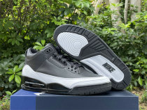 Authentic Fragment x Air Jordan 3 Black White