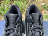 Authentic Fragment x Air Jordan 3 Black White