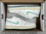 Authentic Air Jordan 1 LowSail/Igloo