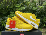 Authentic Supreme x Nike Air Max1'87 White/Yellow/Red
