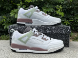 Authentic Jordan Spizike Low White/Brown/Green