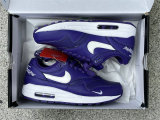 Authentic Supreme x Nike Air Max1'87 Purple/White