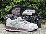 Authentic Jordan Spizike Low White/Brown/Green