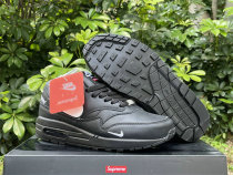Authentic Supreme x Nike Air Max1'87 Black Authentic Supreme x Nike Air Max1'87 Black