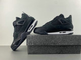 Authentic Nigel Sylvester x Air Jordan 4 Black