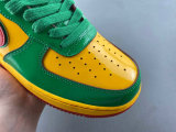 Authentic Lil Yachty x Nike Air Force 1 Low Lucky Green/Mystic Red/University Gold