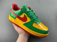 Authentic Lil Yachty x Nike Air Force 1 Low Lucky Green/Mystic Red/University Gold