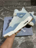 Perfect Air Jordan 4 Denim “Worn Blue” WMNS