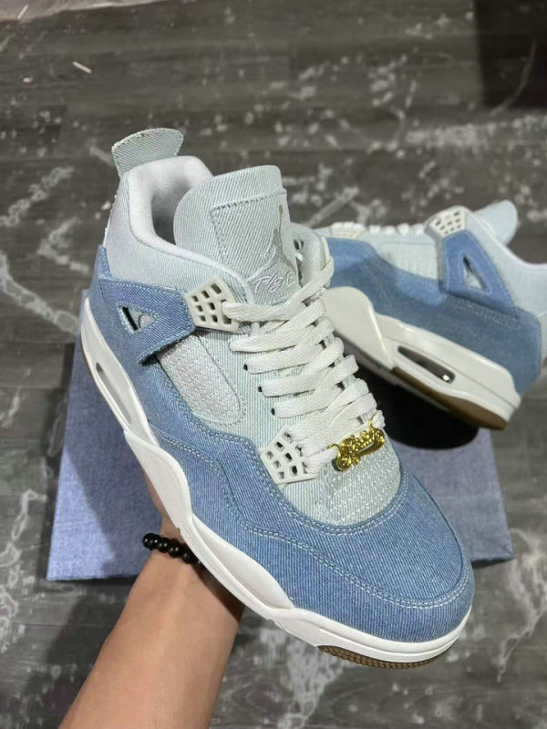 Perfect Air Jordan 4 Denim “Worn Blue” WMNS