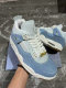 Authentic Air Jordan 4 Denim “Worn Blue”